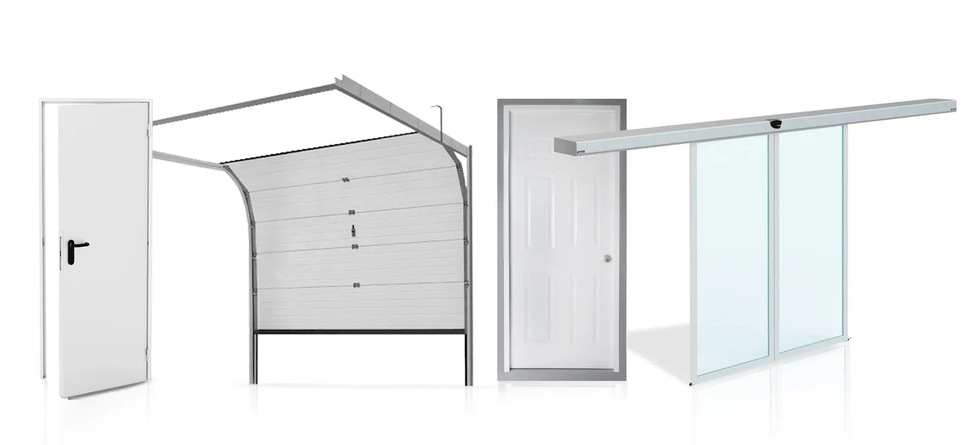 Puertas y soluciones residenciales - puertas multiusos, seccionales para garaje y cabezales automáticos Puertas y soluciones integrales para el sector residencial
