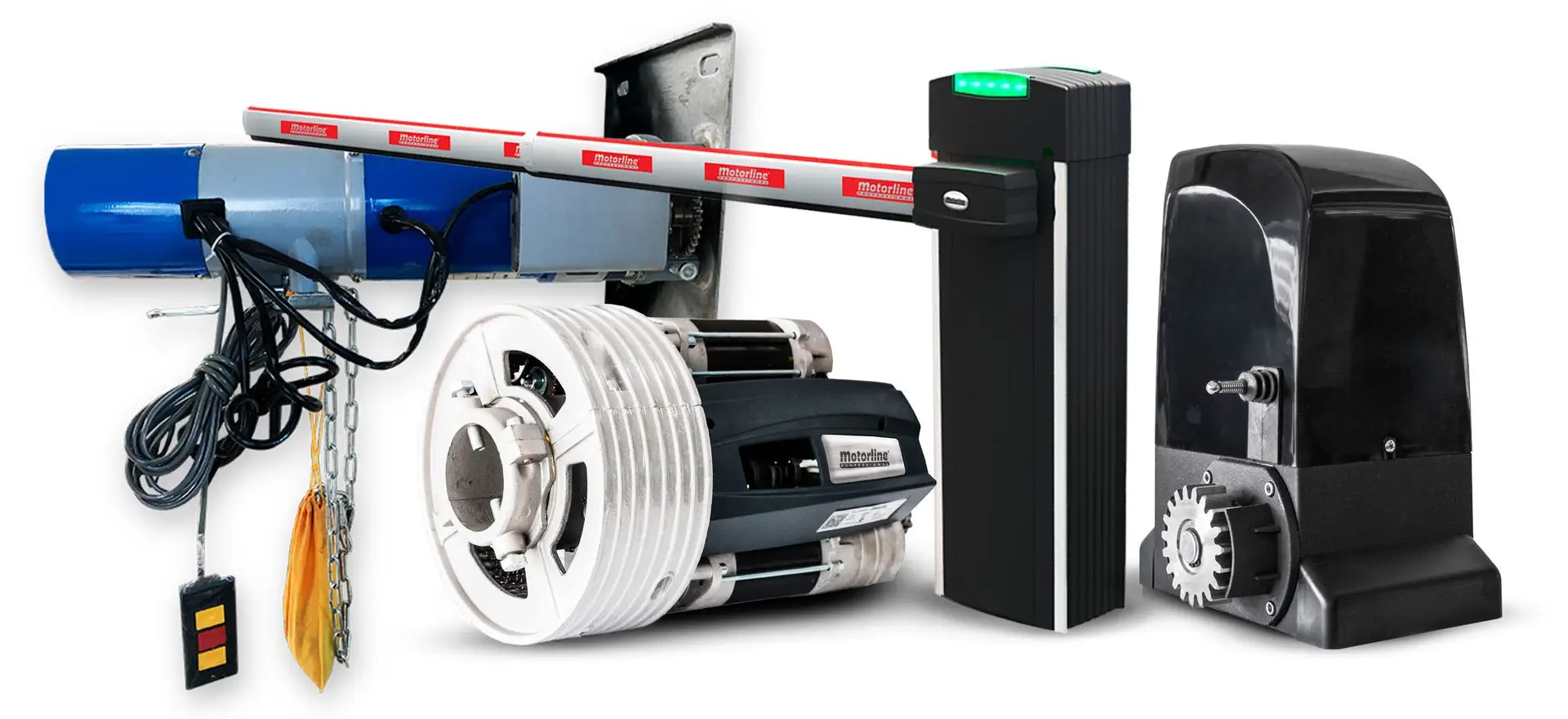Motores para la automatización de todo tipo de puerta residencial, comercial e industrial Motores y automatismos de acceso para todo tipo de puerta