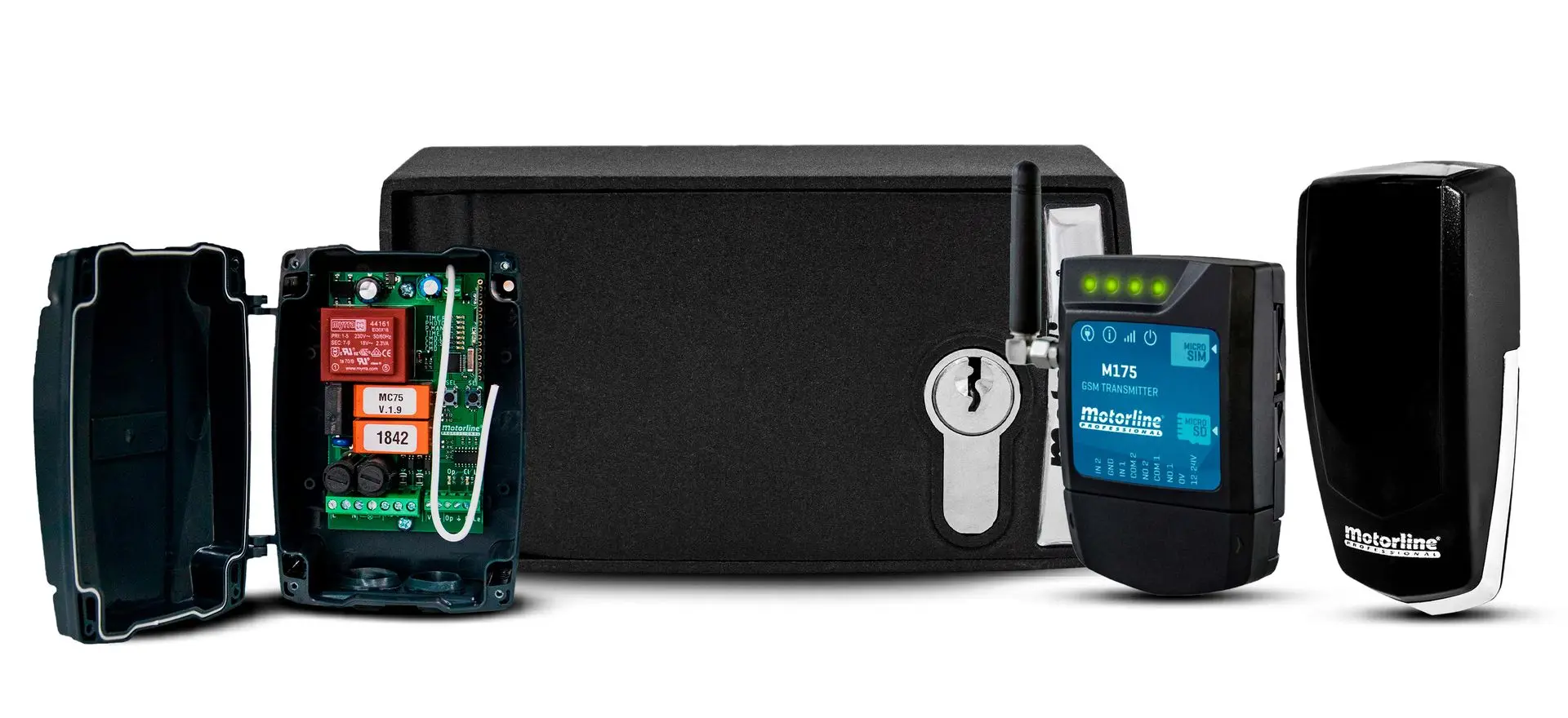 Controles electrónicos y seguridad para todo tipo de puerta y automatismo de acceso Productos electrónicos para la optimización de todo sistema de acceso