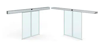 Cabezales automáticos para puertas deslizantes de cristal