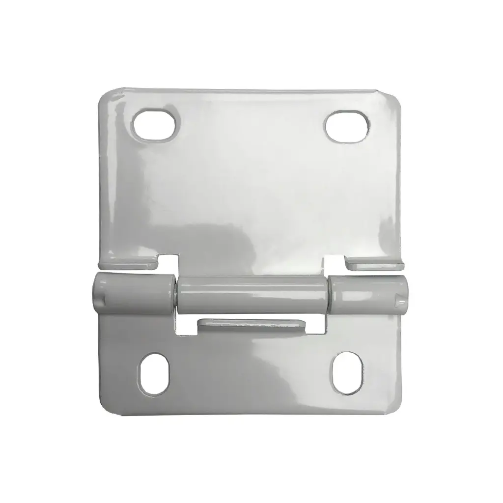 BISAGRA INTERMEDIA BLANCA DE PUERTA SECCIONAL DE 2MM