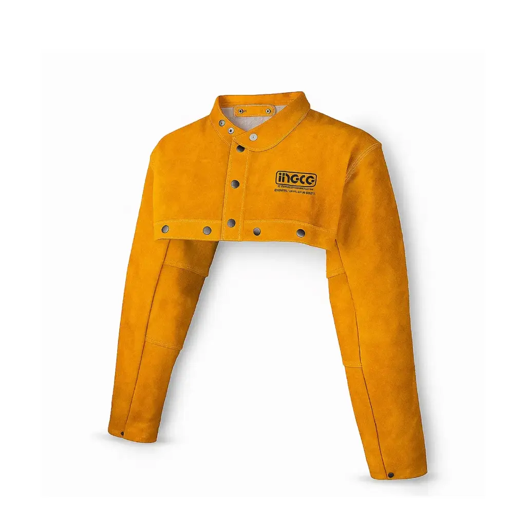 CAPA CON MANGAS DE PROTECCION PARA SOLDADURA - INGCO