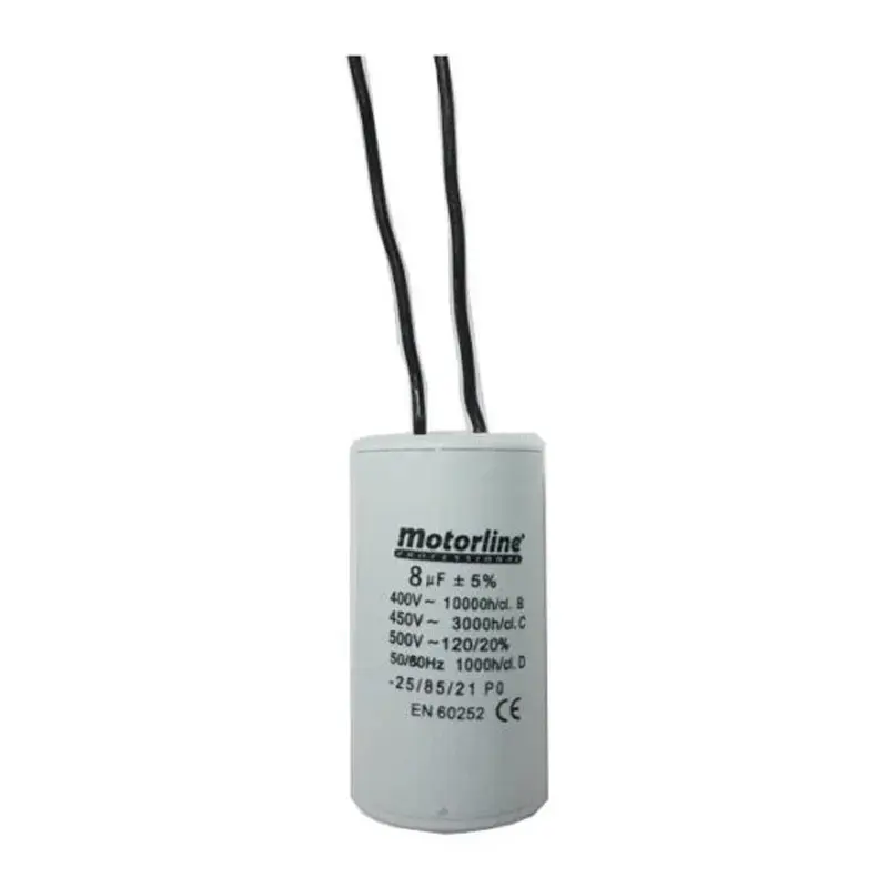 CONDENSADOR PARA MOTOR ROLLING 18mF | 450VaC | 50/60Hz
