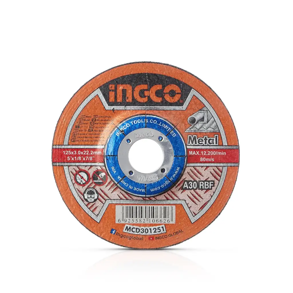 DISCO DE CORTE PEQUEÑO DE 125MM o 5" - INGCO