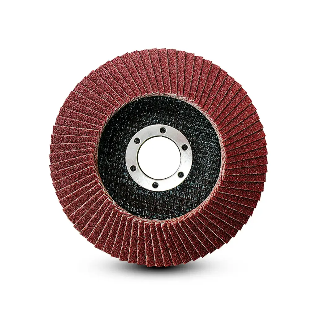DISCO DE FLAP (PULIR GRANO 80) DE 115 mm o 4"½ - INGCO