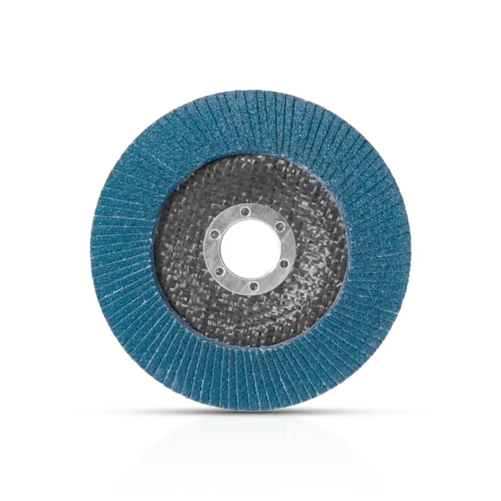 DISCO DE FLAP (PULIR GRANO 80) DE 125 mm o 5" - INGCO