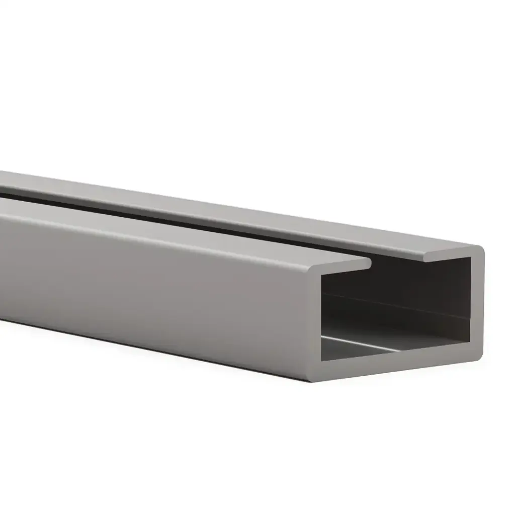 PERFIL DE ALUMINIO C2 PARA GOMA DE SEGURIDAD BS2