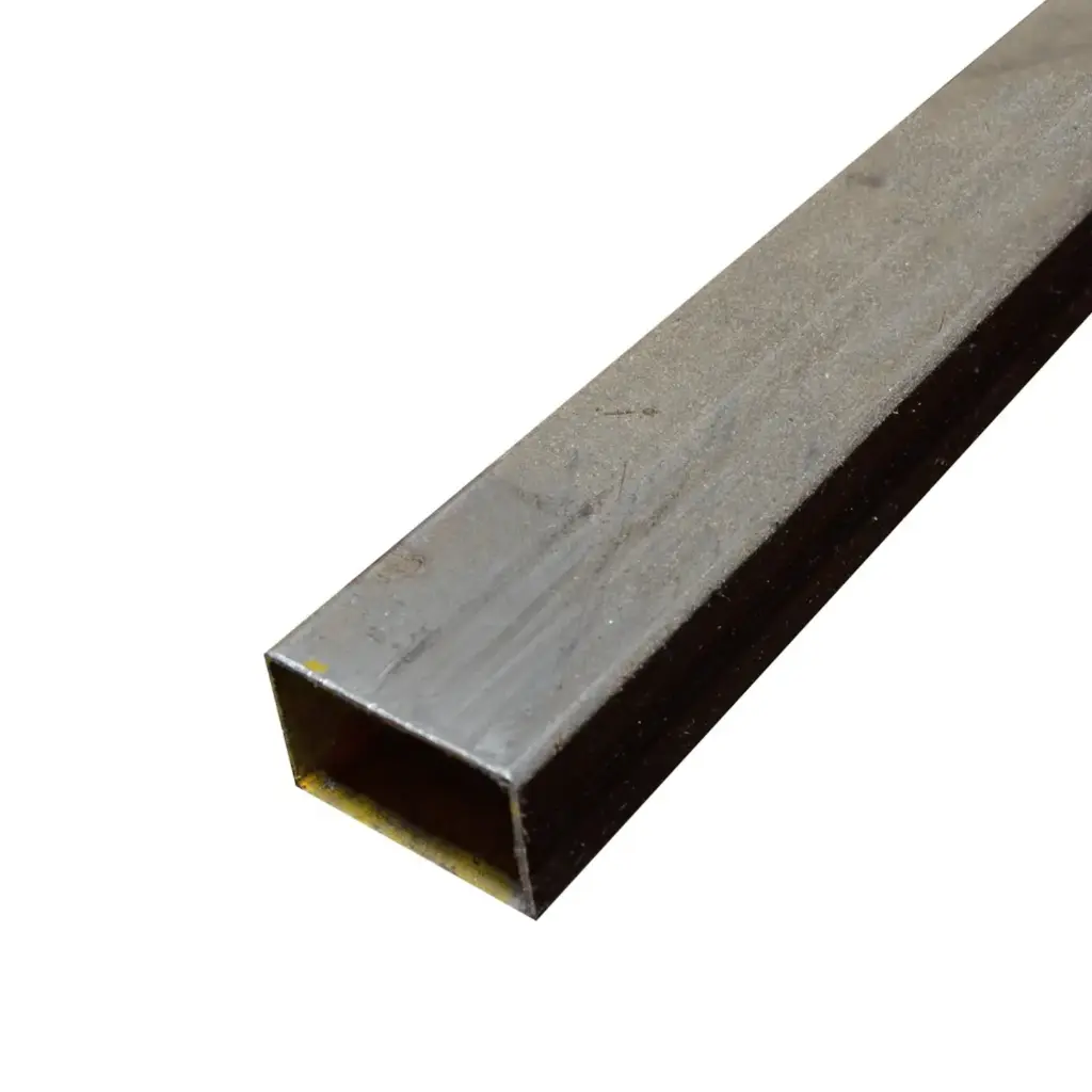 PERFIL RECTANGULAR NEGRO DE 4"x 2", 1.6MM DE ESPESOR 