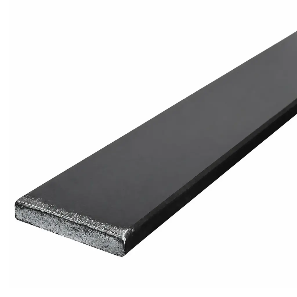 PLANCHUELA DE ACERO NEGRO DE 4" x 3/8" - H. 6MTS