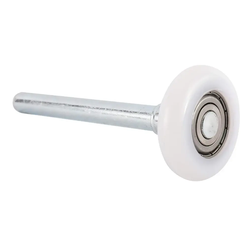 Rueda nylon Puerta Seccional Corta 90 mm