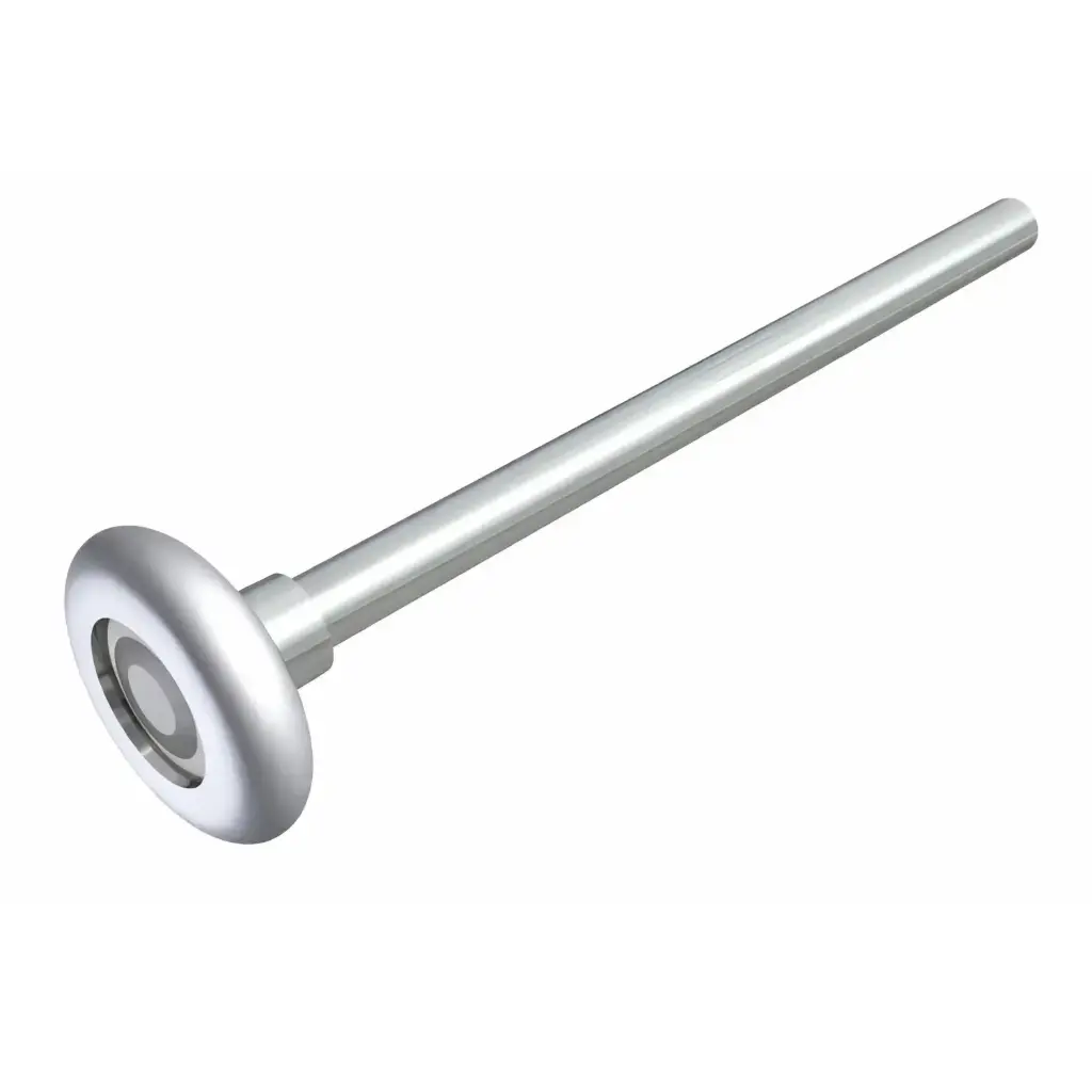 Rueda nylon Puerta Seccional Larga 168 mm