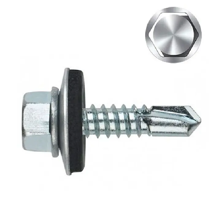 TORNILLO AUTOTALADRANTE HEXAGONAL DE 6,3 x 14MM (ARANE)