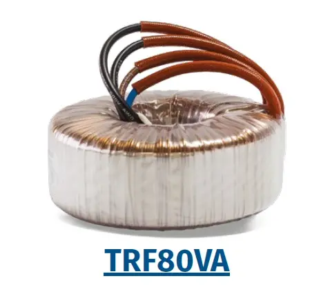 transformador TRF80Va de 110v a 24v con 80va- 4A