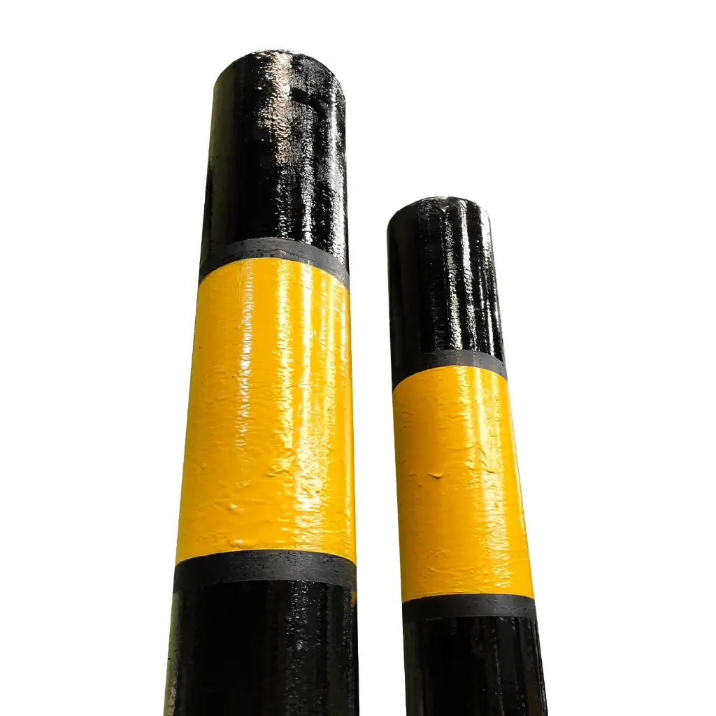 Tubo Hierro Protección 4" 100 mm y 80+20 cm altura para colocar enterrado en hormigón Pintado (Pareja)