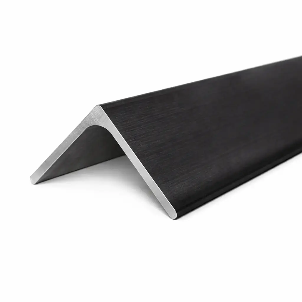 ANGULAR DE ACERO NEGRO DE 3/4 " x 1/8"