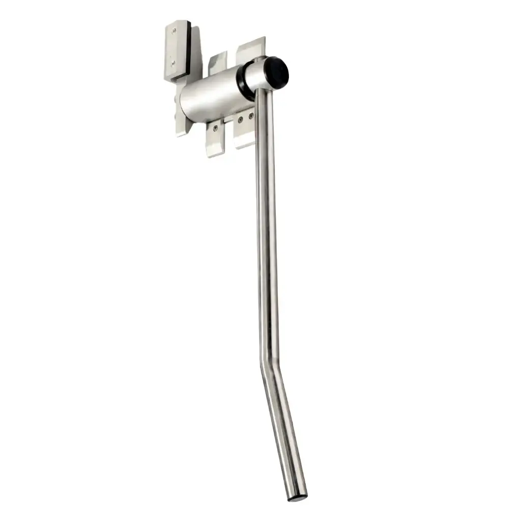 Conjunto de maneta exterior en Acero inoxidable para sistema corredera frigorifica 7530-478 + tope