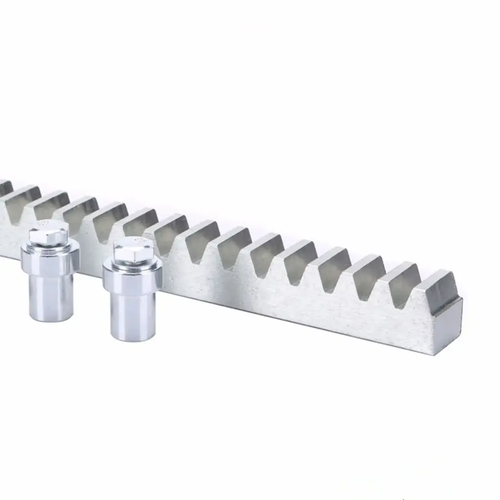 Cremallera de acero para automatismo de puerta corredera de 12mm
