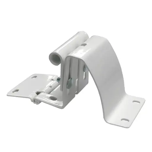 [BisagraLateralBlanca] BISAGRA LATERAL BLANCA con Porta Rodillo PARA PUERTA SECCIONAL