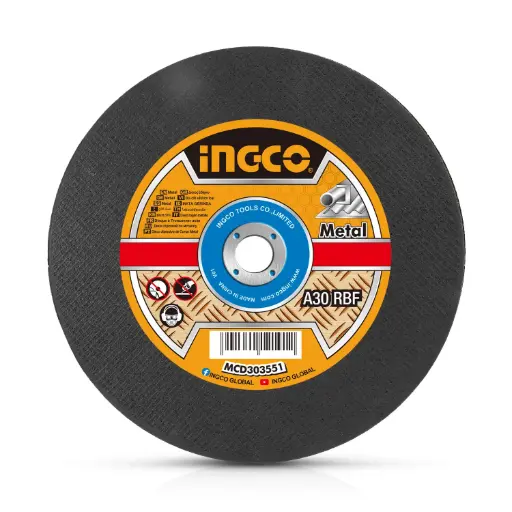 [DISCO-CORTE-356MM] DISCO DE CORTE PARA TRONZADORA DE 356 mm o 14" - INGCO