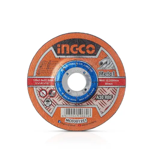 [DISCO-CORTE-125MM] DISCO DE CORTE PEQUEÑO DE 125MM o 5" - INGCO