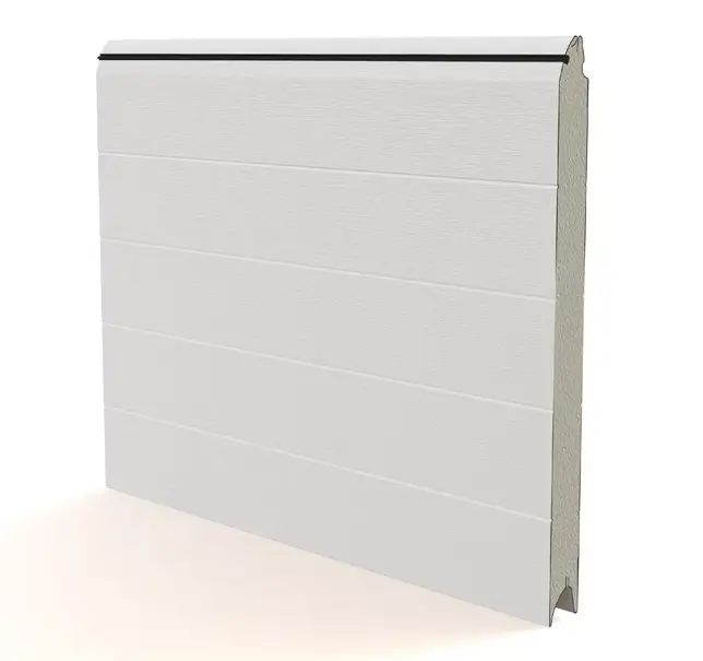 [PSSV610] PANEL UNI-ACANALADA PARA PUERTA SECCIONAL DE 600MM DE ALTURA