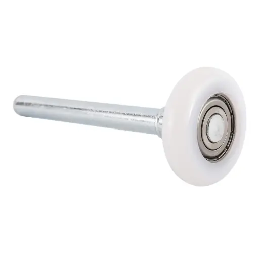 [Ruedanylon90mm] Rueda nylon Puerta Seccional Corta 90 mm