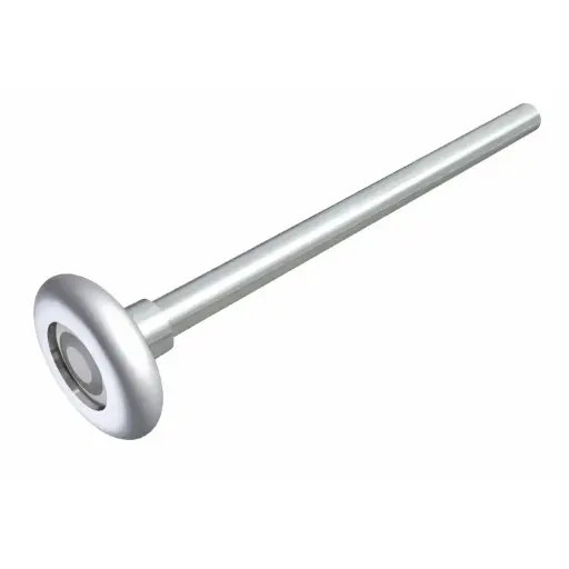 [Ruedanylon168mm] Rueda nylon Puerta Seccional Larga 168 mm