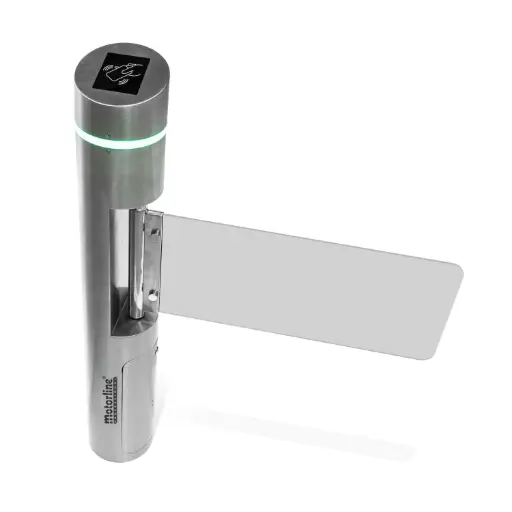 [MTT01Torniquete] TORNIQUETE INOX DE 1 BRAZO DE POLICARBONATO DE TUBO