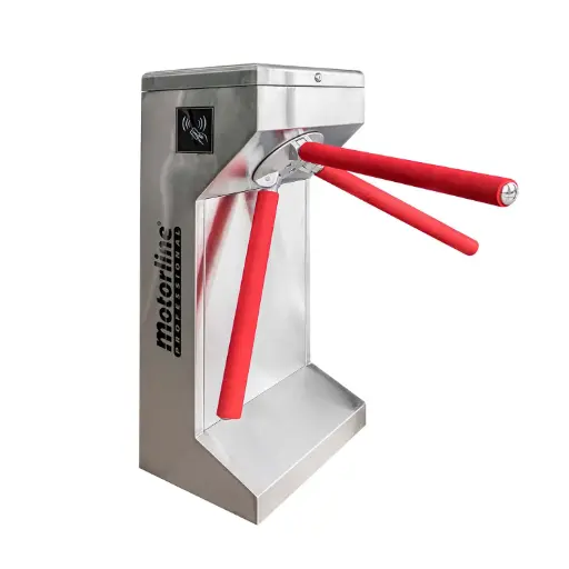 [MTT03Torniquete] TORNIQUETE INOX DE 3 BRAZOS DE COLUMNA