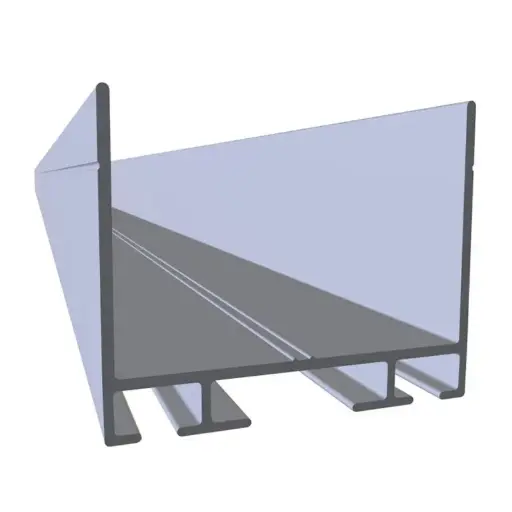 PERFIL DE ALUMINIO SUPERIOR e INFERIOR PARA SECCIONALES