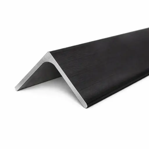 ANGULAR DE ACERO NEGRO DE 3/4 " x 1/8"